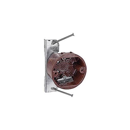 Abb Ceiling Electrical Box, 13.5 cu. in., Round Box Type, Non-Metallic 3090-N